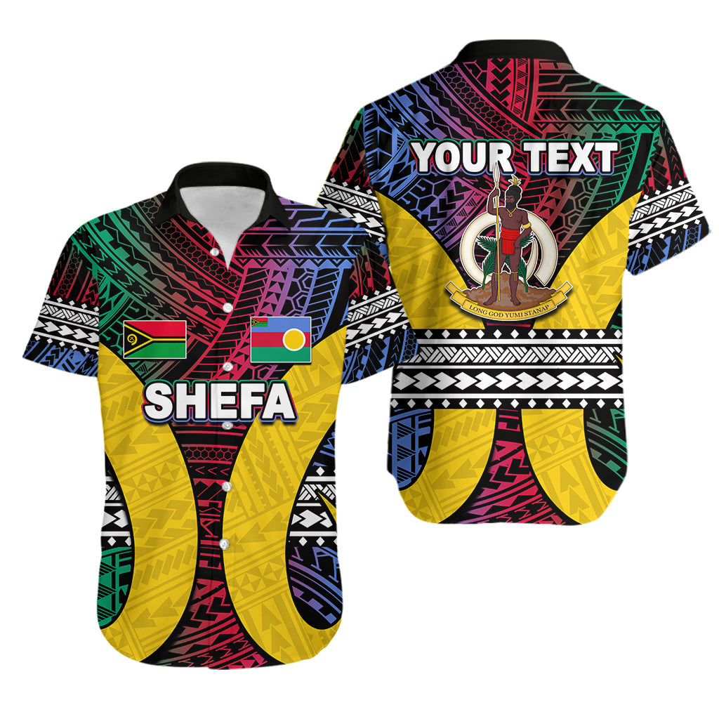 Custom Personalised Polynesian Shefa Of Vanuatu Hawaiian Shirt