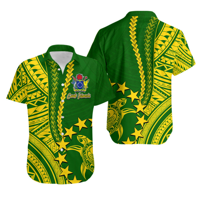 Cook Islands Polynesian Hawaiian Shirt