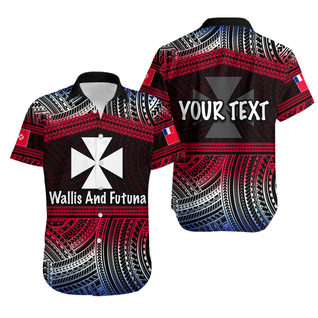 Custom Personalised Wallis And Futuna Hawaiian Shirt Polynesian