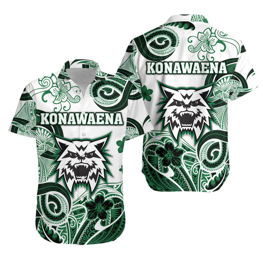 Hawaii Konawaena Wildcats School Hawaiian Shirt Unique Style
