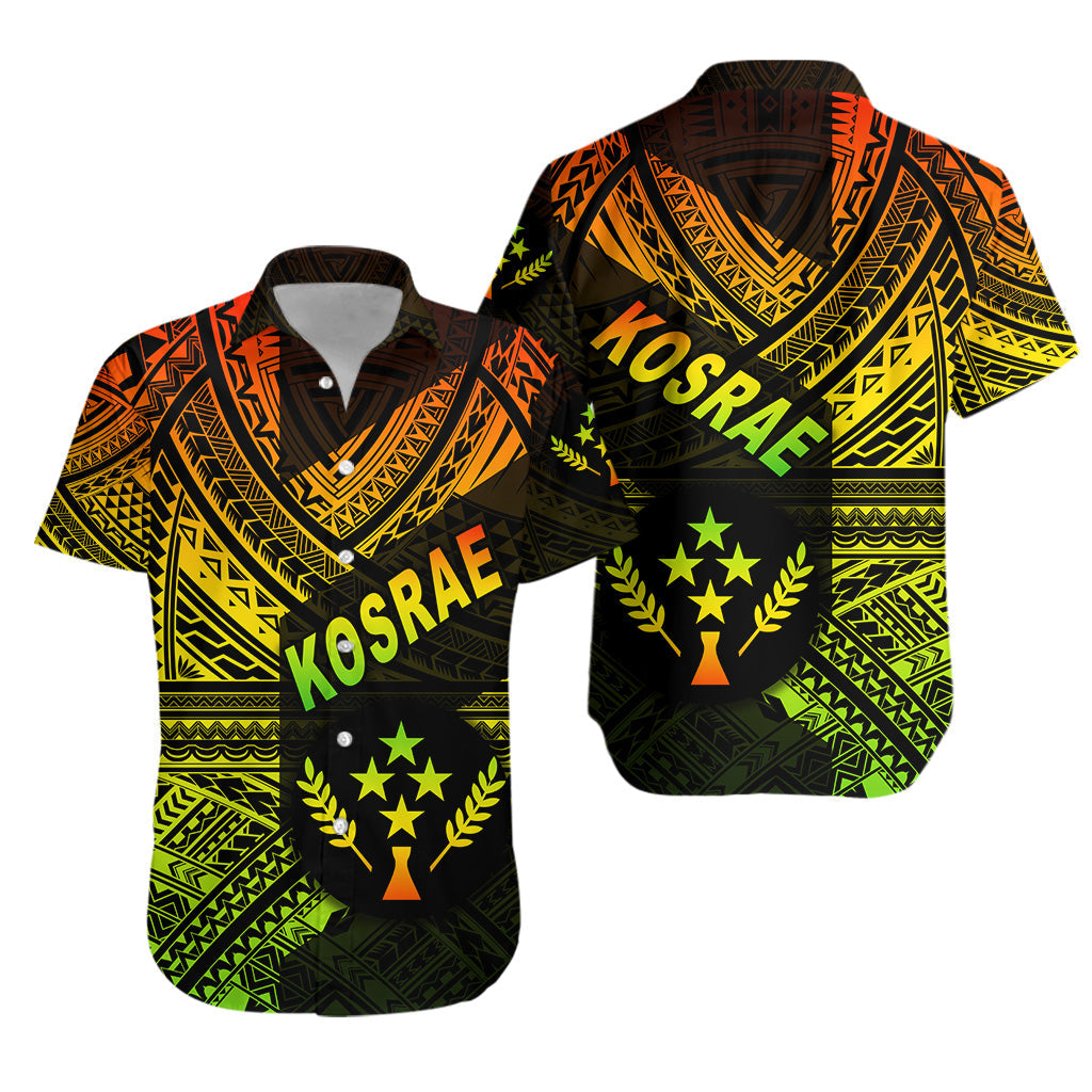 FSM Kosrae Hawaiian Shirt Original Style - Reggae