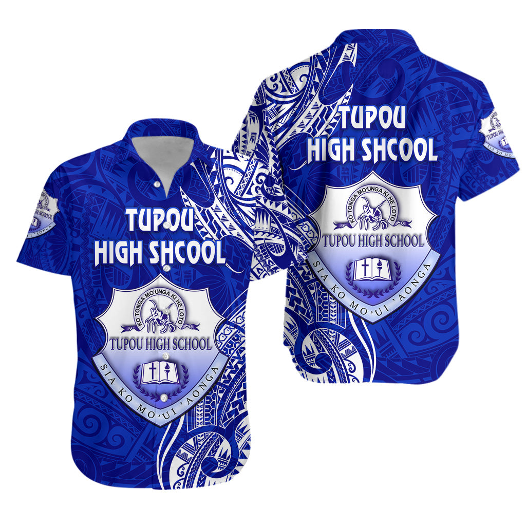 Tonga Tupou High School Hawaiian Shirt Simple Vibes