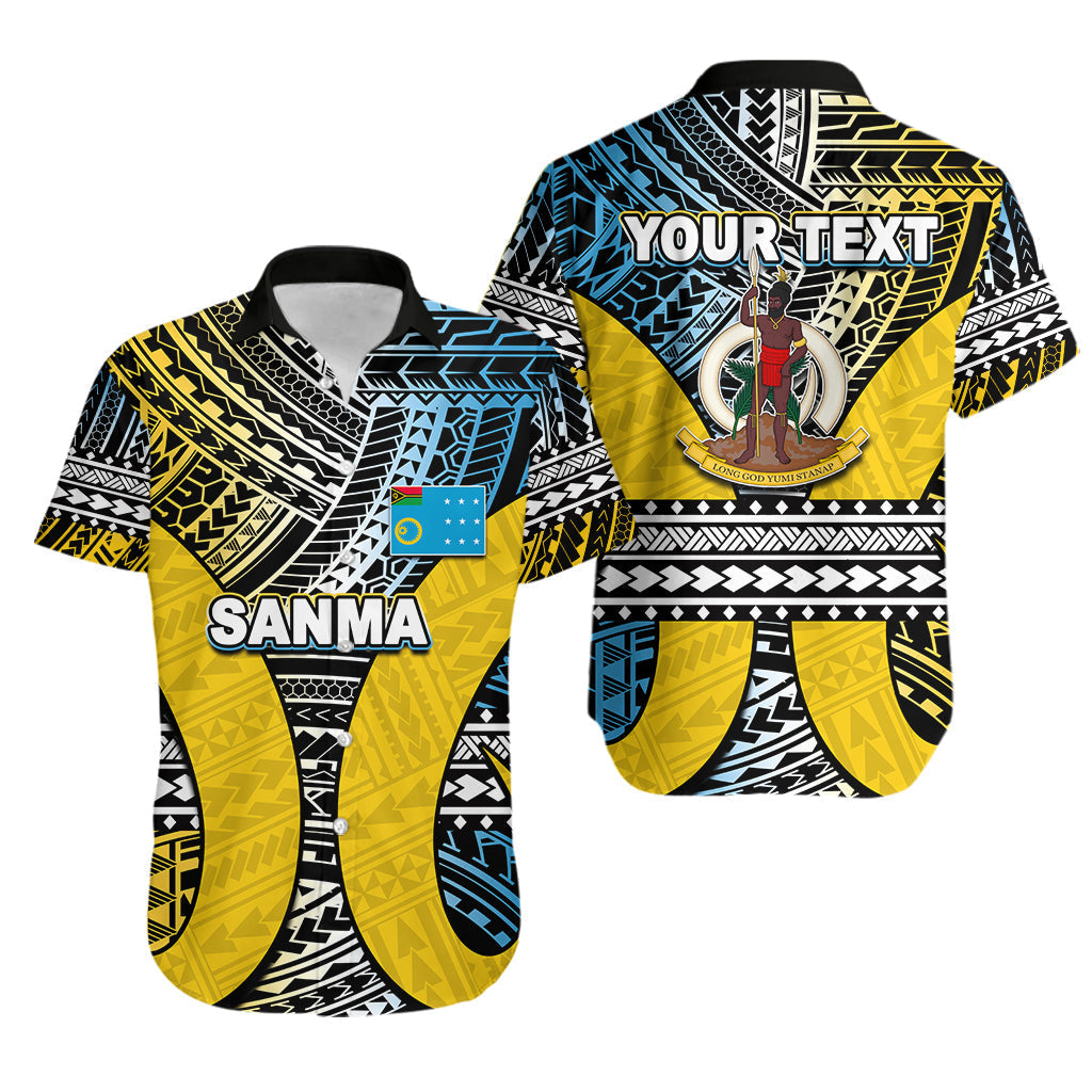 Custom Personalised Polynesian Sanma Of Vanuatu Hawaiian Shirt