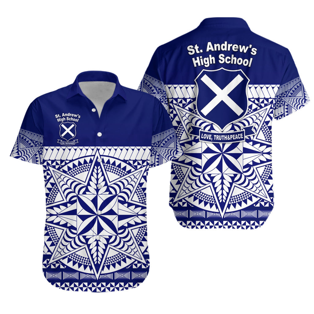 St. Andrew's High School Hawaiian Shirt Simplified Version