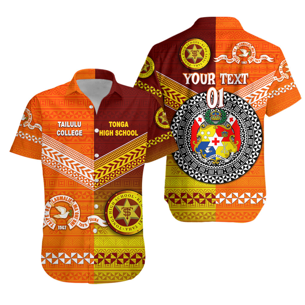 Custom Personalised Tonga Tailulu College And Tonga High School Hawaiian Shirt Together Unique Style