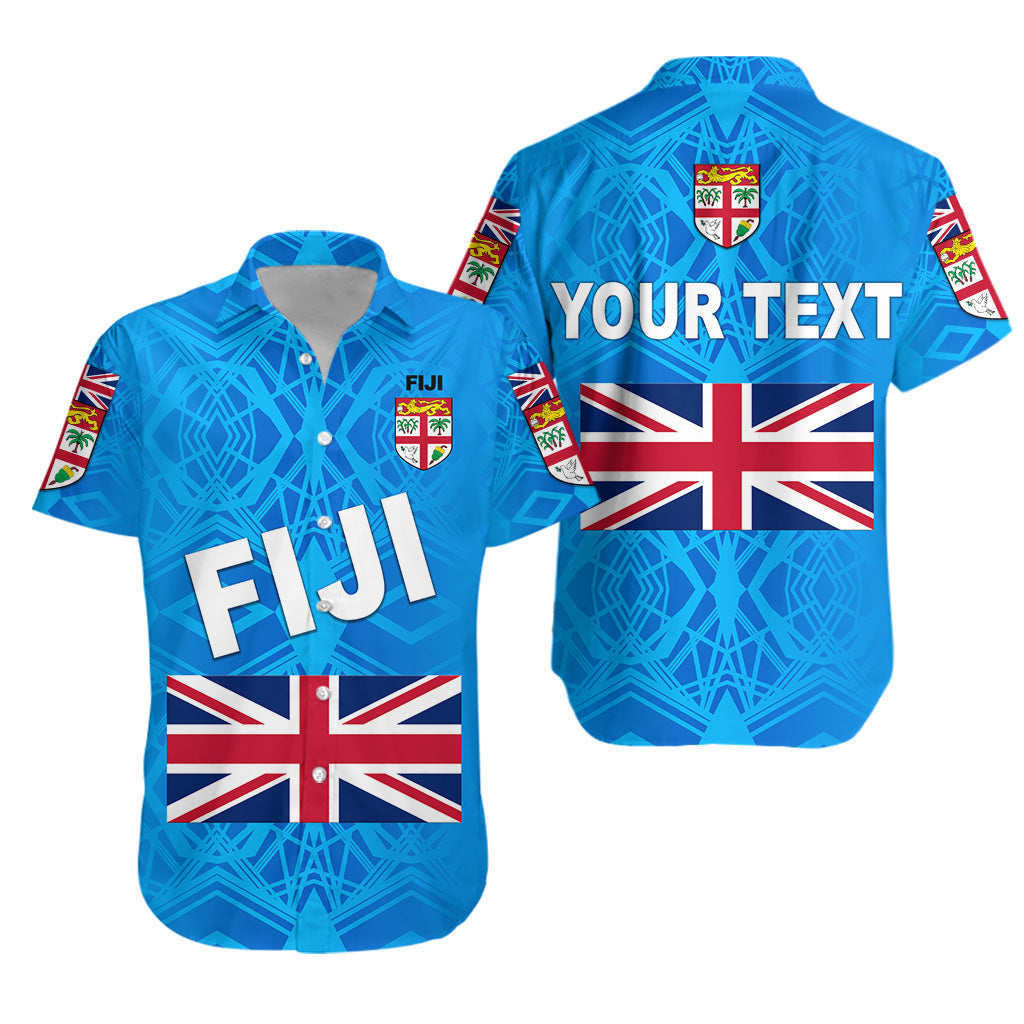 Custom Personalised Fiji Day Hawaiian Shirt Flag Vibes