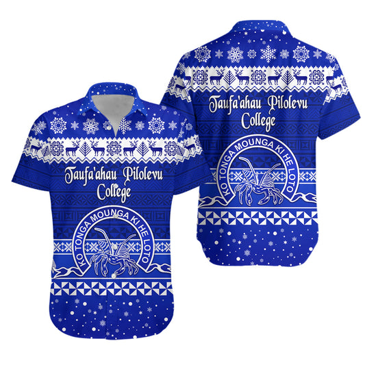Taufa'ahau Pilolevu College Christmas Hawaiian Shirt Simple Style
