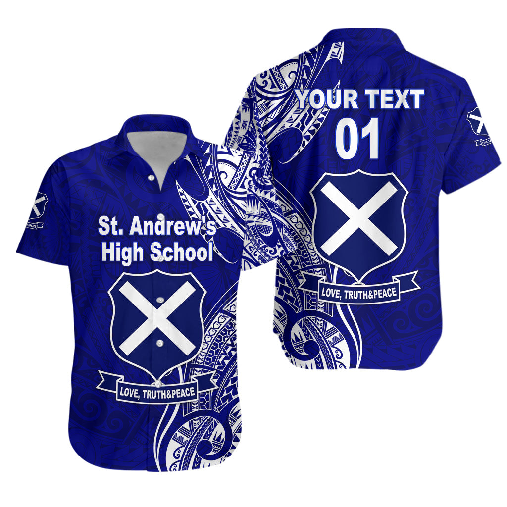 Custom Personalised St. Andrew's High School Hawaiian Shirt Original Style