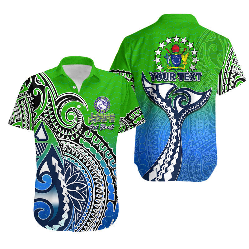 Custom Personalised Marae Moana Cook Islands Marine Park Hawaiian Shirt