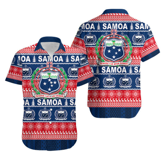 Samoa Christmas Hawaiian Shirt 2022