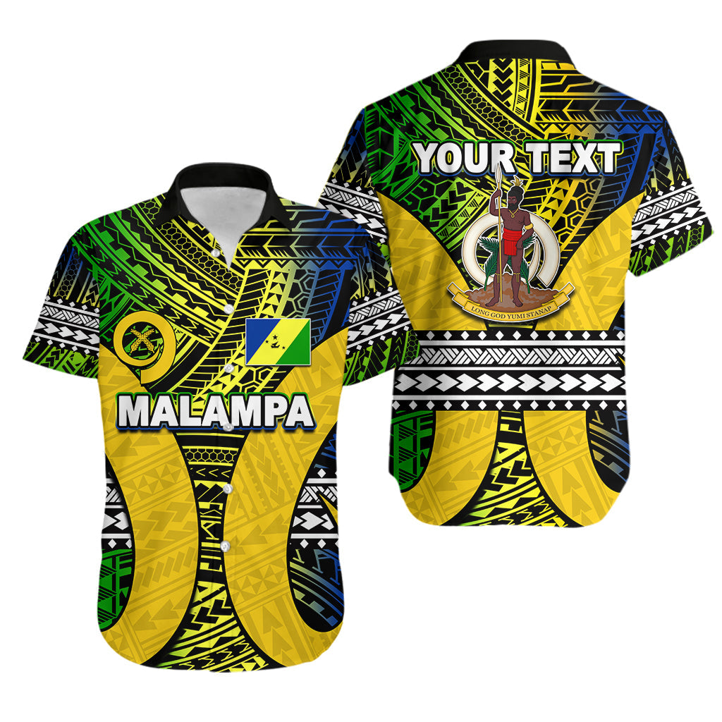 Custom Personalised Polynesian Malampa Of Vanuatu Hawaiian Shirt