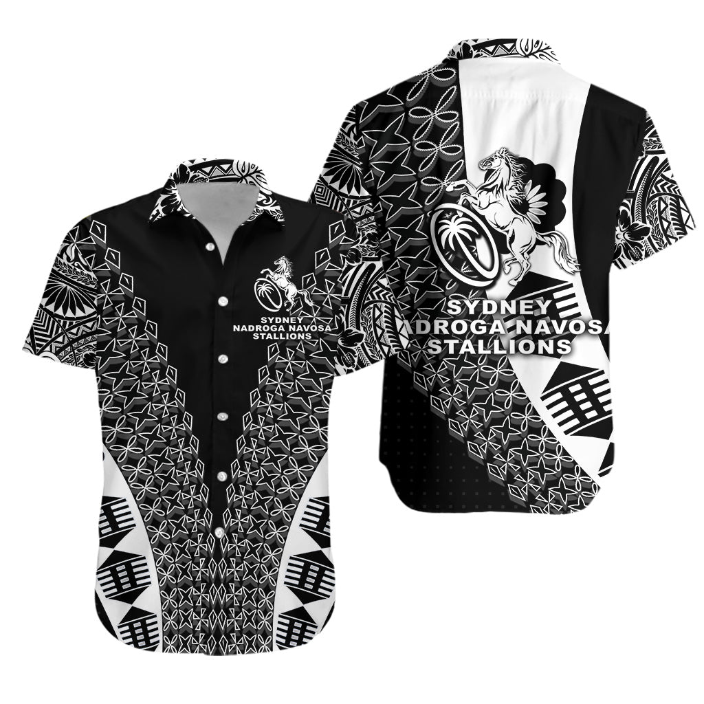Fiji Rugby Hawaiian Shirt Sydney Nadroga Navosa Stallions Tapa Vibes NO.1