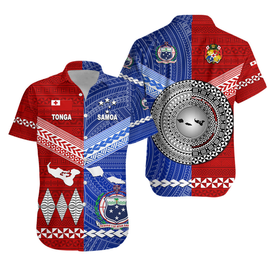 Tonga And Samoa Together Hawaiian Shirt Unique Style