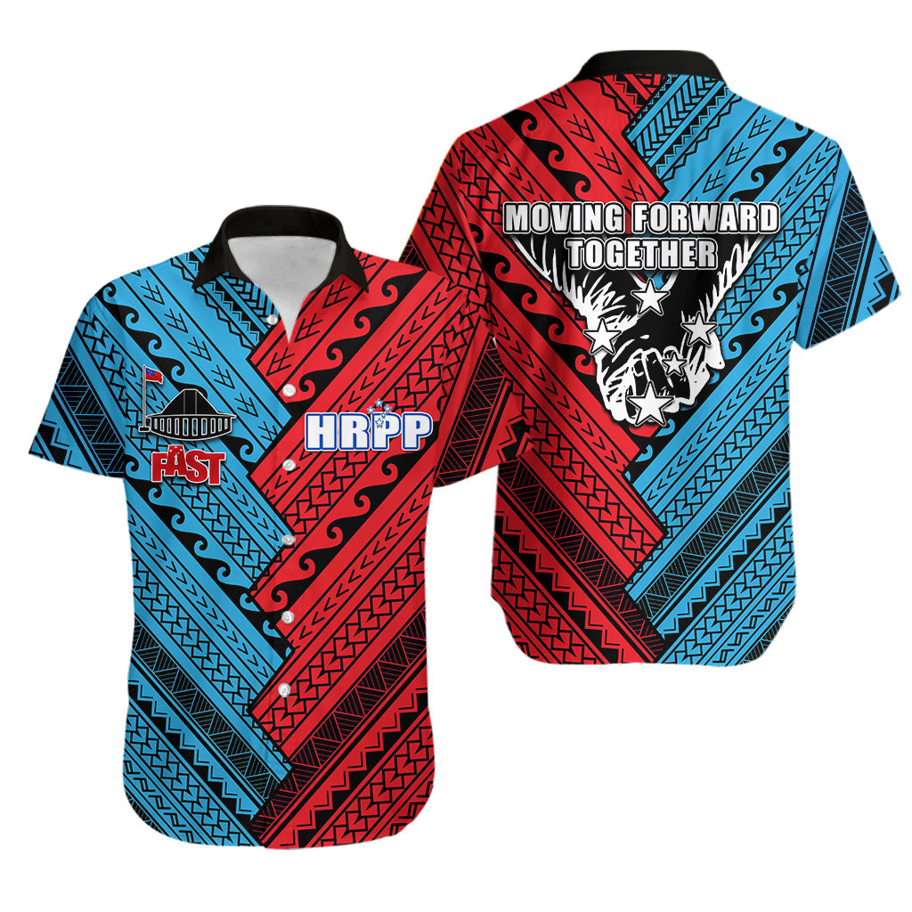 HRPP And Fast Samoa Hawaiian Shirt Half Style
