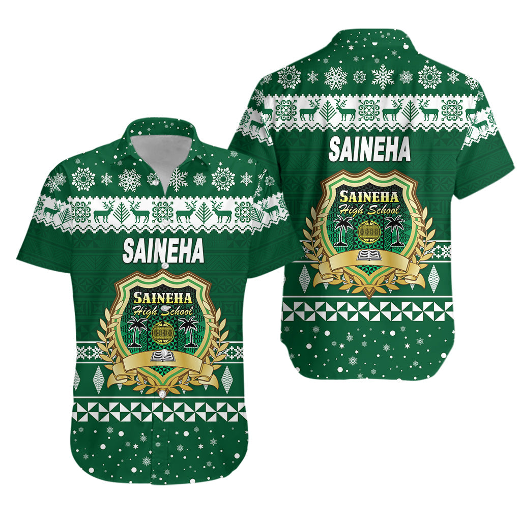 Saineha High School Christmas Hawaiian Shirt Simple Style