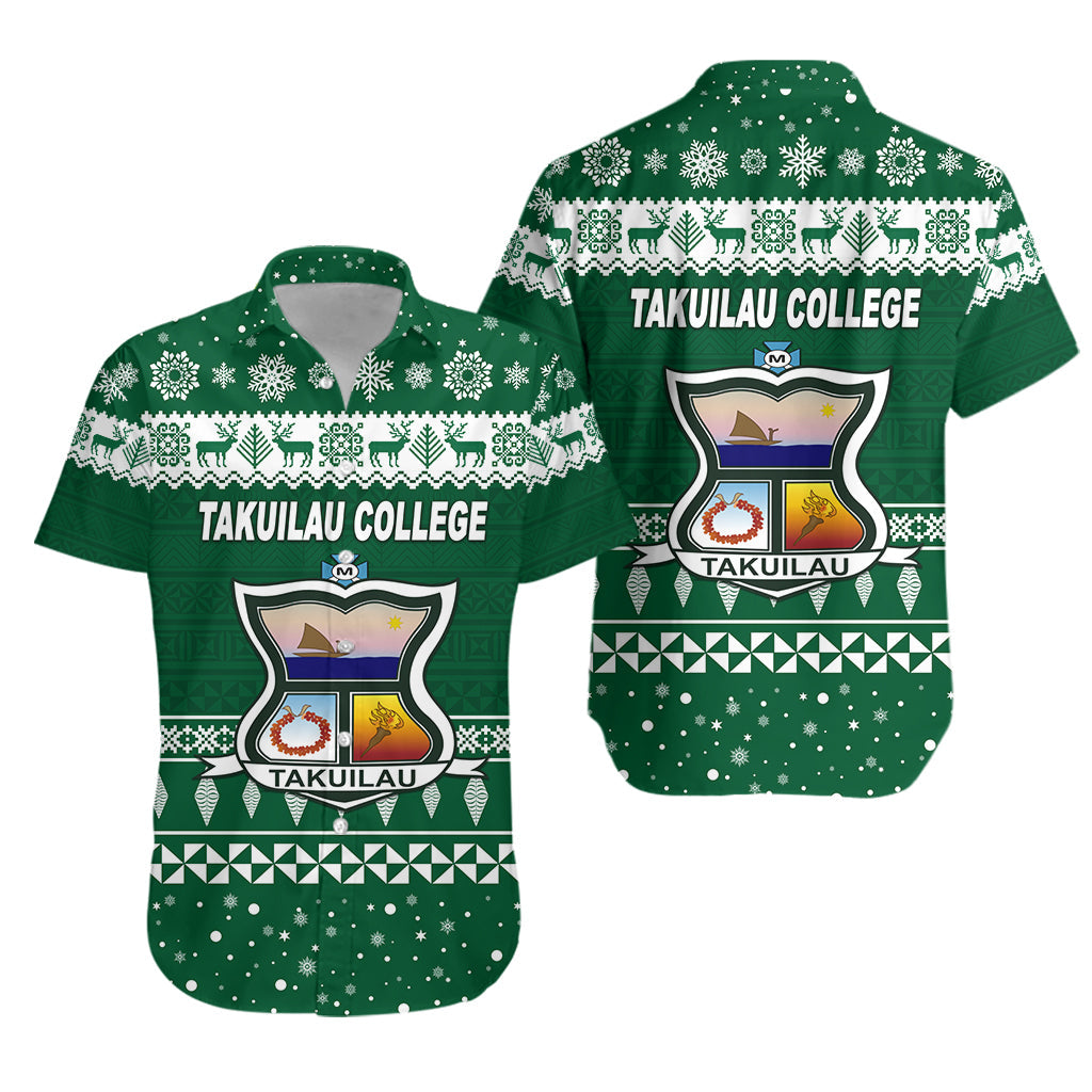 Takuilau College Christmas Hawaiian Shirt Simple Style