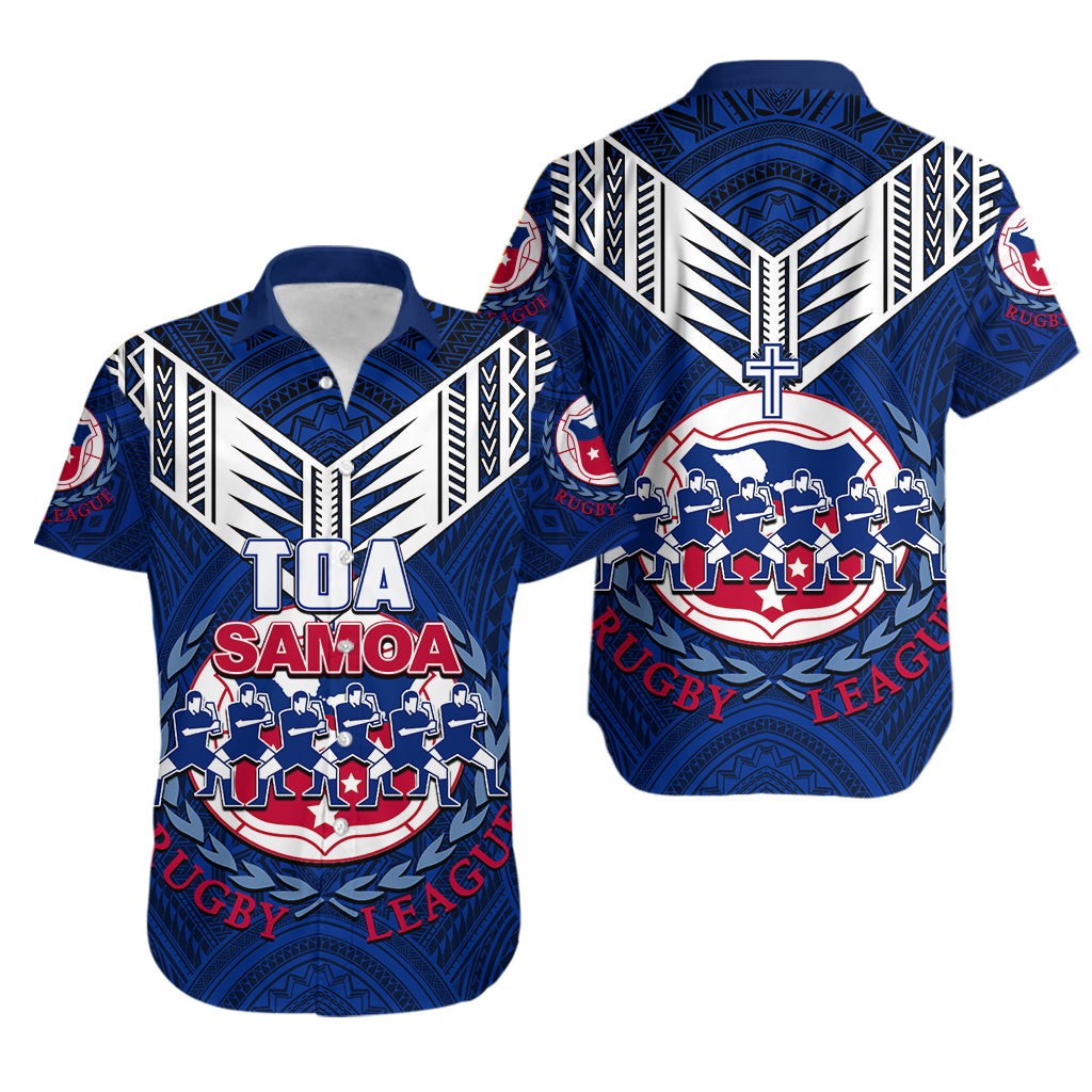 Toa Samoa Rugby Hawaiian Shirt Siva Tau Jersey