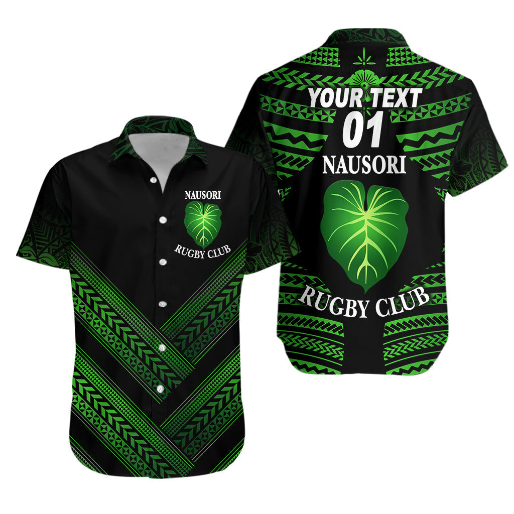 Custom Personalised Fiji Nausori Rugby Hawaiian Shirt Creative Style, Custom Text And Number