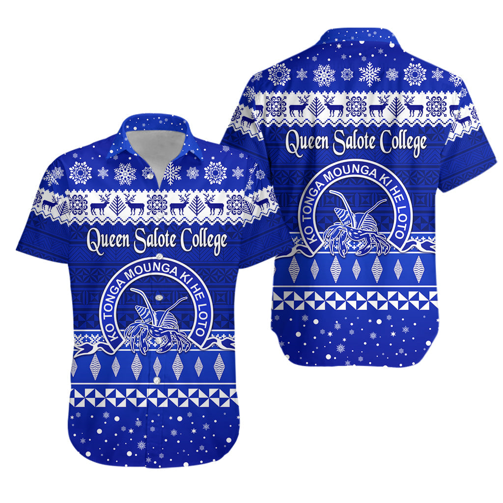 Queen Salote College Christmas Hawaiian Shirt Simple Style