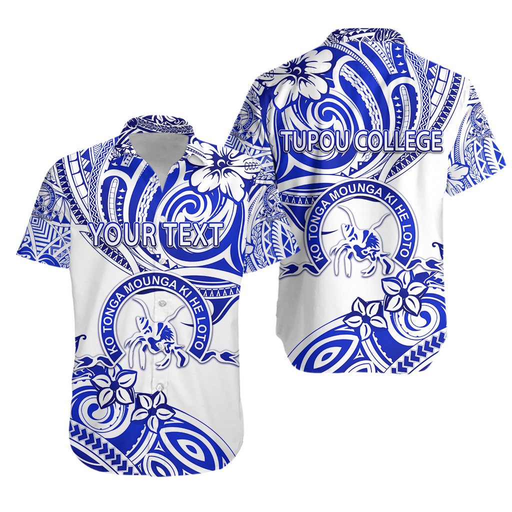 Custom Personalised Kolisi Ko Tupou College Tonga Hawaiian Shirt Unique Vibes - White