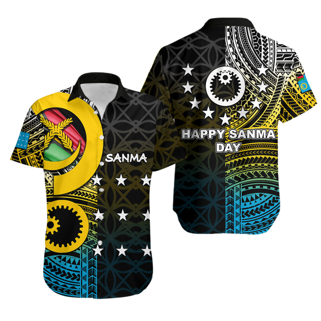 Sanma Day Hawaiian Shirt Of Vanuatu Pig Tusk