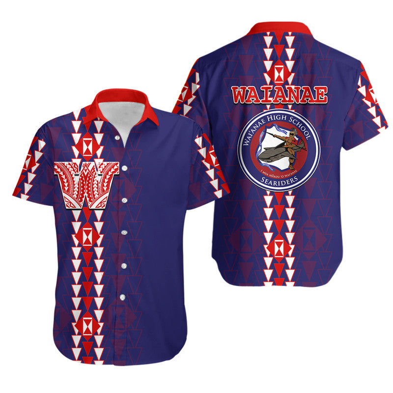 Hawaii - Waianae High Mix Kakau Hawaiian Shirt