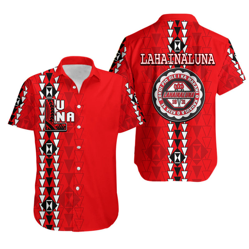 Hawaii - Lahainaluna High Mix Kakau Hawaiian Shirt