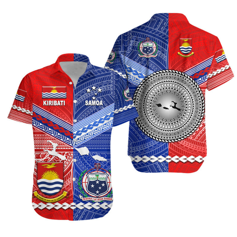 Samoa And Kiribati Hawaiian Shirt Together
