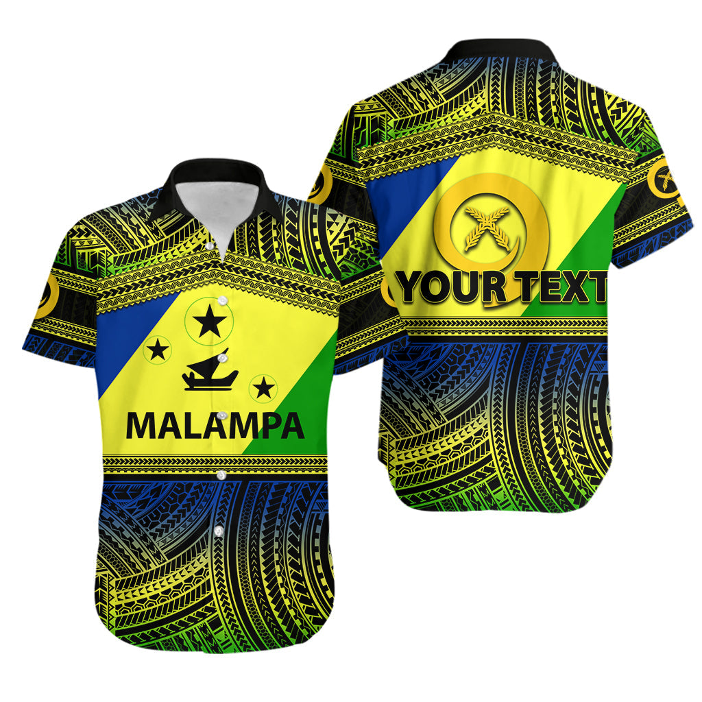 Custom PersonalisedMalampa Province Hawaiian Shirt Of Vanuatu Polynesian Patterns