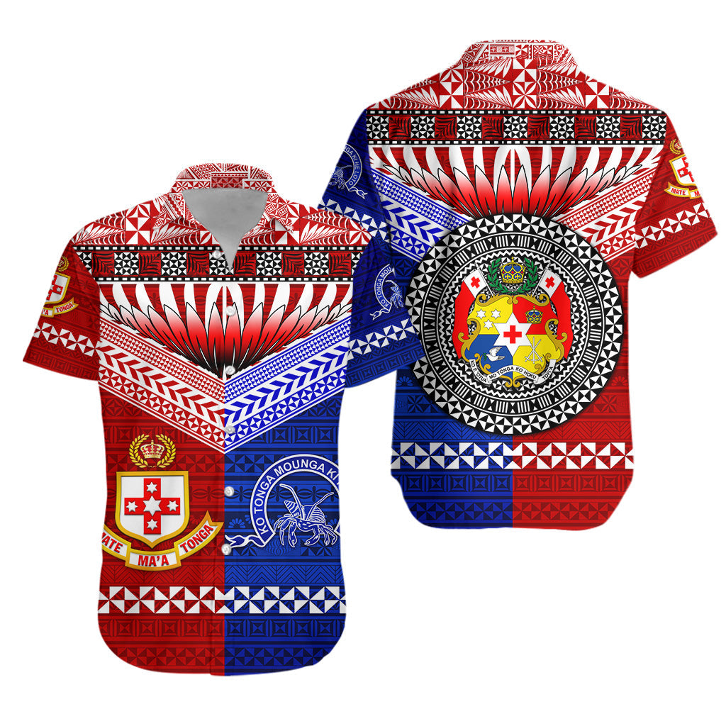 Kolisi Tonga College Atele And Tupou College Toloa Hawaiian Shirt Together - Unique