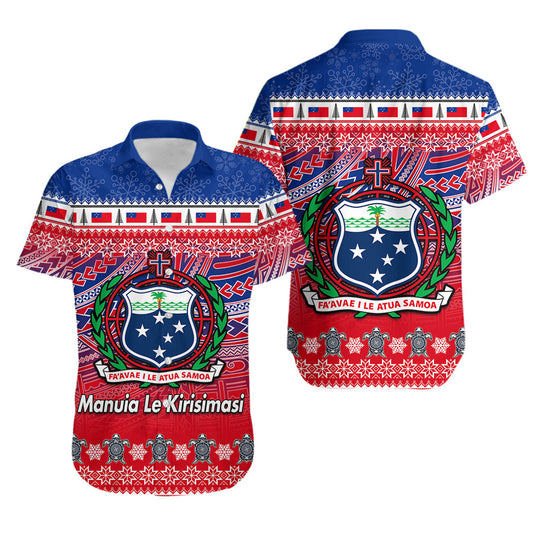 Samoa Christmas Manuia Le Kirisimasi Hawaiian Shirt