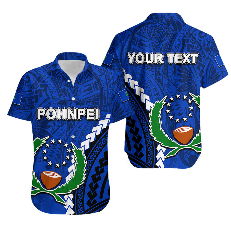 Custom PersonalisedPohnpei Hawaiian Shirt Polynesian Style