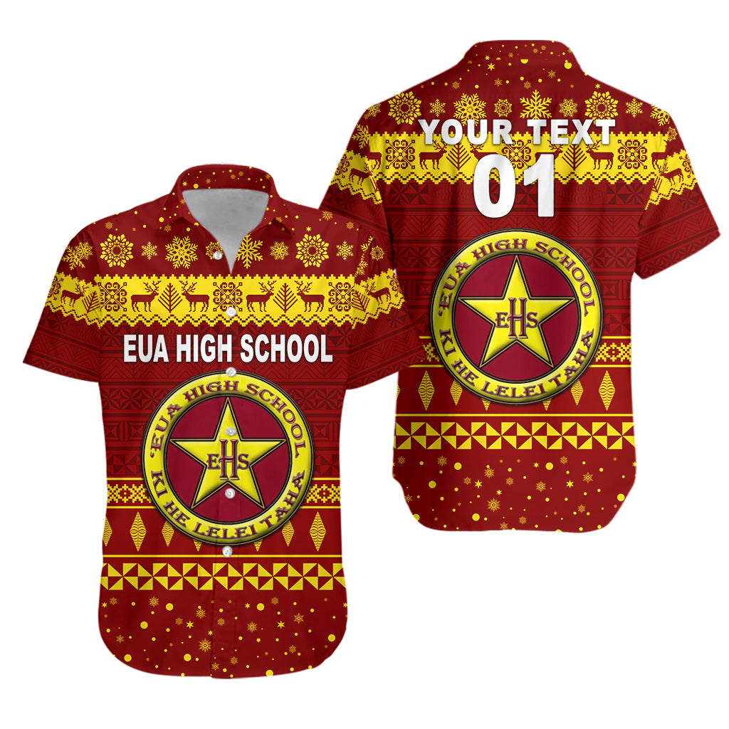 Custom Personalised Eua High School Christmas Hawaiian Shirt Simple Style