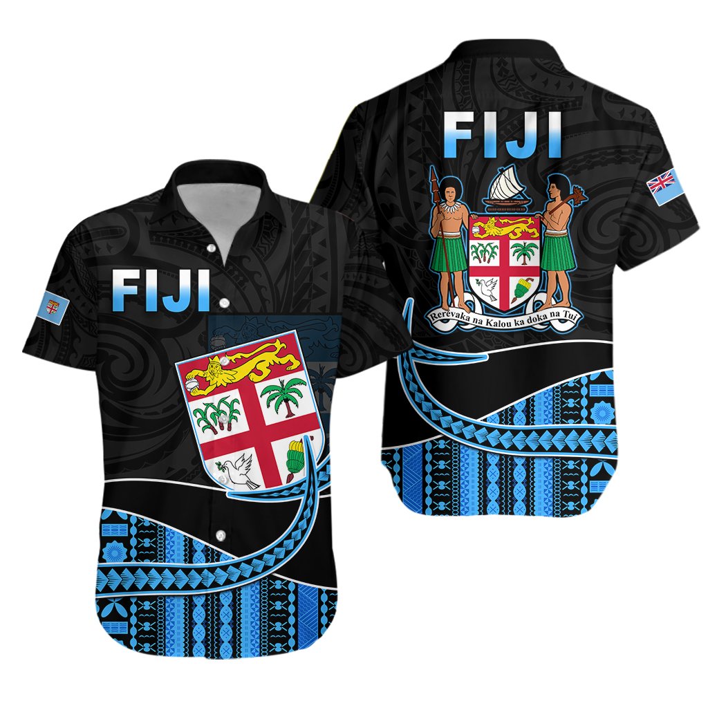 Fiji Polynesian Hawaiian Shirt Featured Fijian Lovers