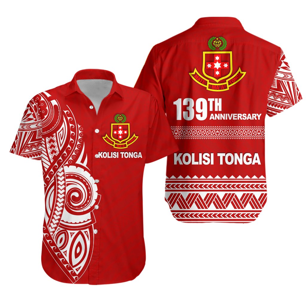 Kolisi Tonga Hawaiian Shirt Happy Anniversary