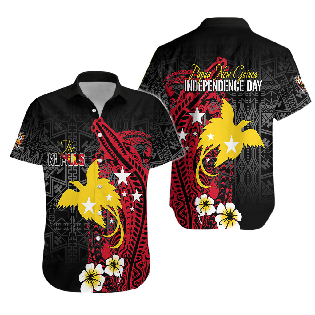 Papua New Guinea Independence Hawaiian Shirt PNG Kumuls - Tribal Crocodile