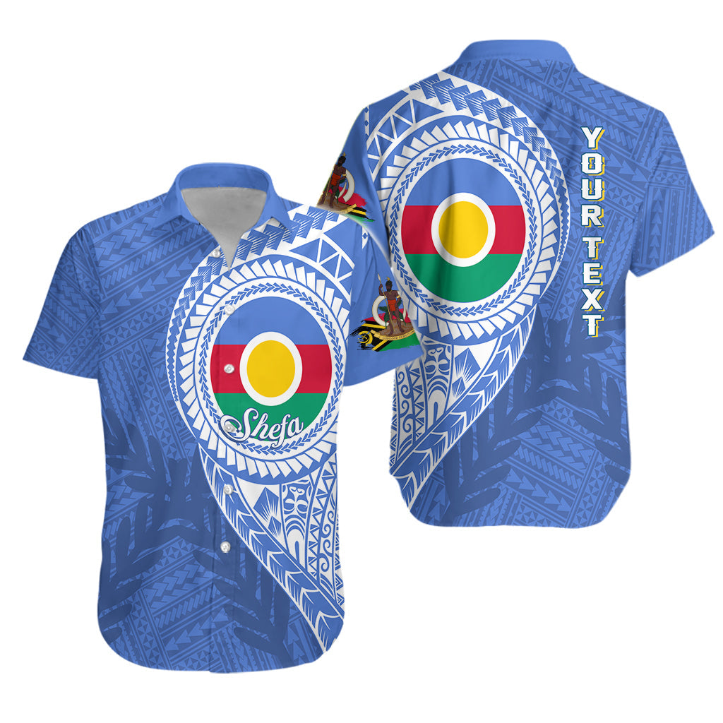 Custom Personalised Vanuatu Shefa Province Hawaiian Shirt Shefa Emblem