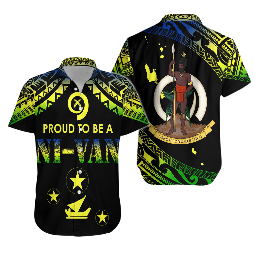 Vanuatu Proud To Be A Ni-Van - Polynesian Pattern Hawaiian Shirt - Malampa Province