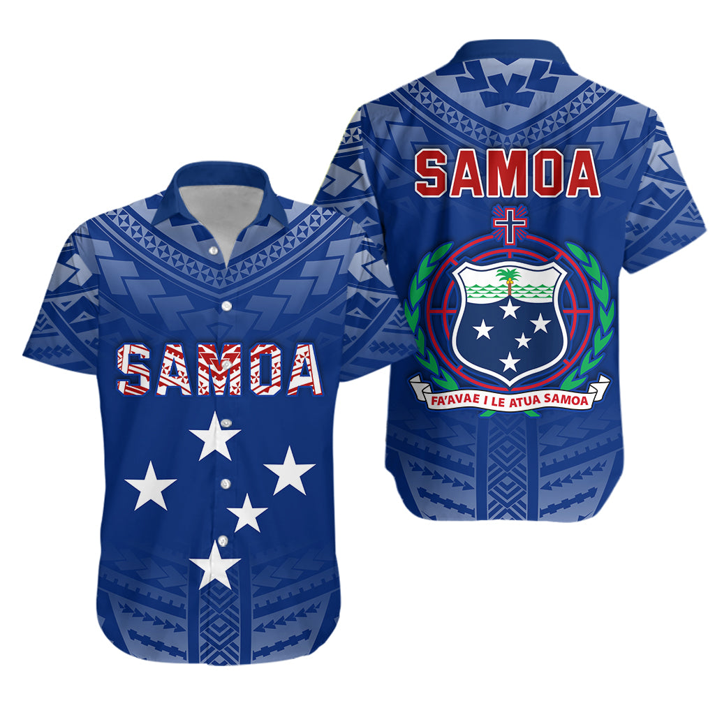 Samoa Hawaiian Shirt Simple Polynesian
