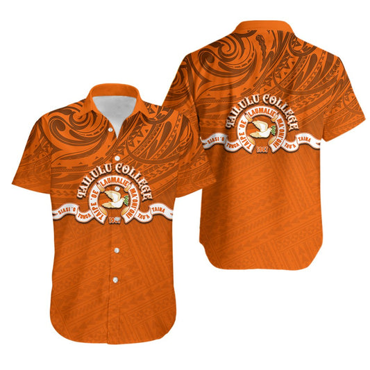 Tailulu College Hawaiian Shirt Tonga Polynesian