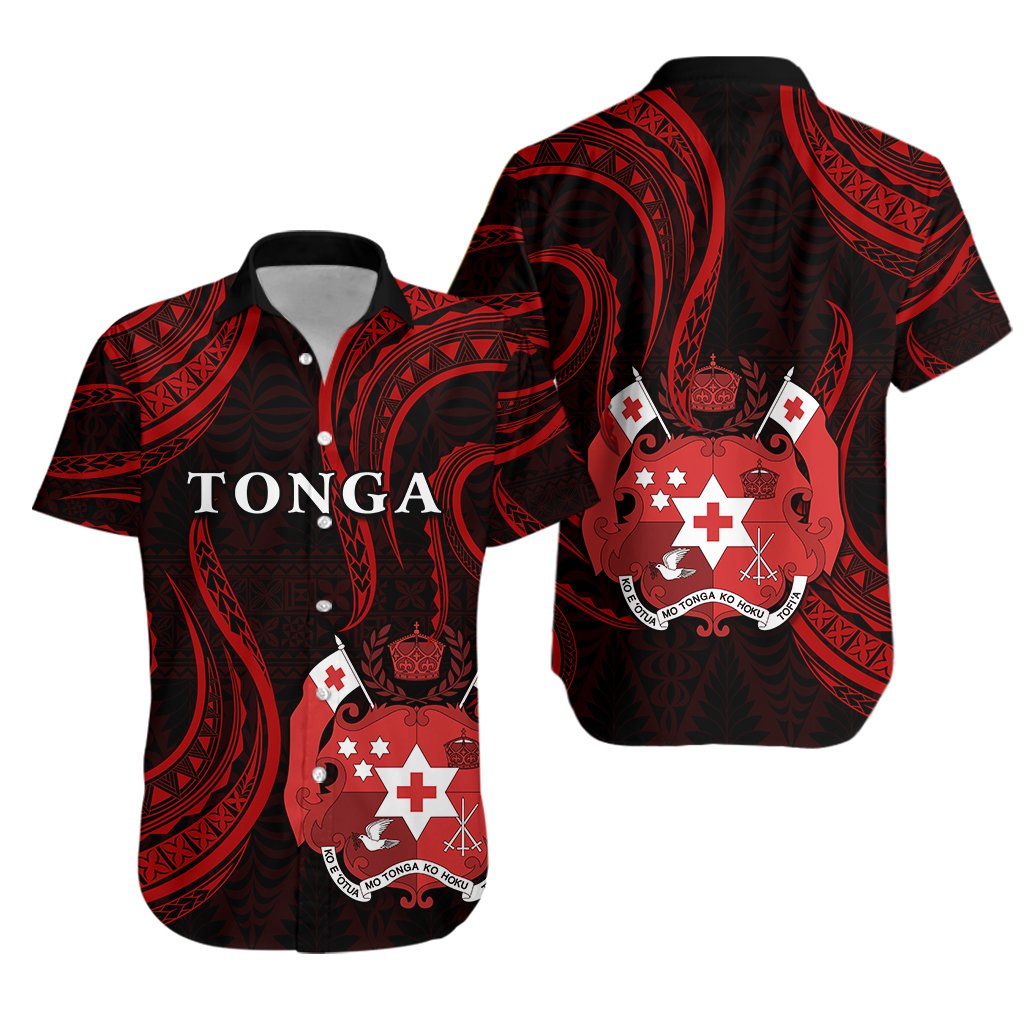 Tonga Pattern Hawaiian Shirt Always Proud