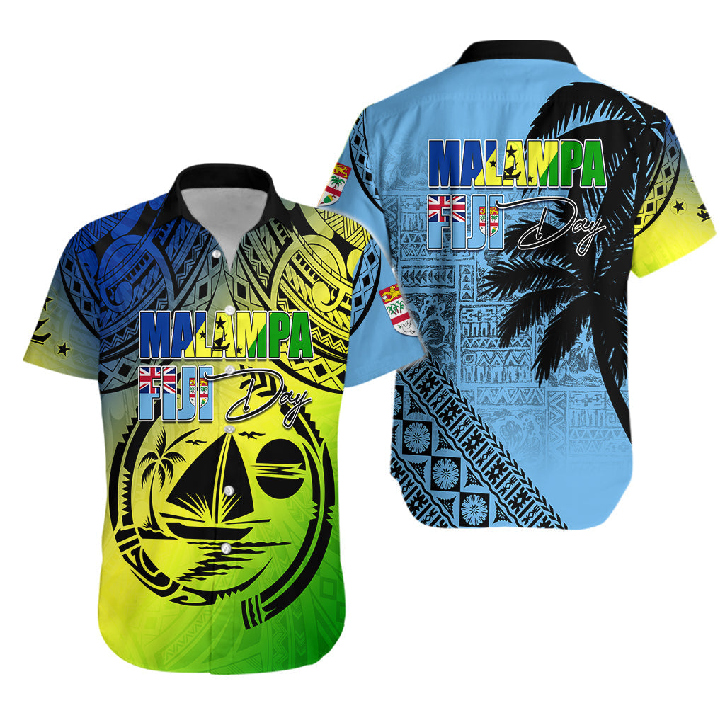 Malampa Fiji Day Hawaiian Shirt Flags Mix Style