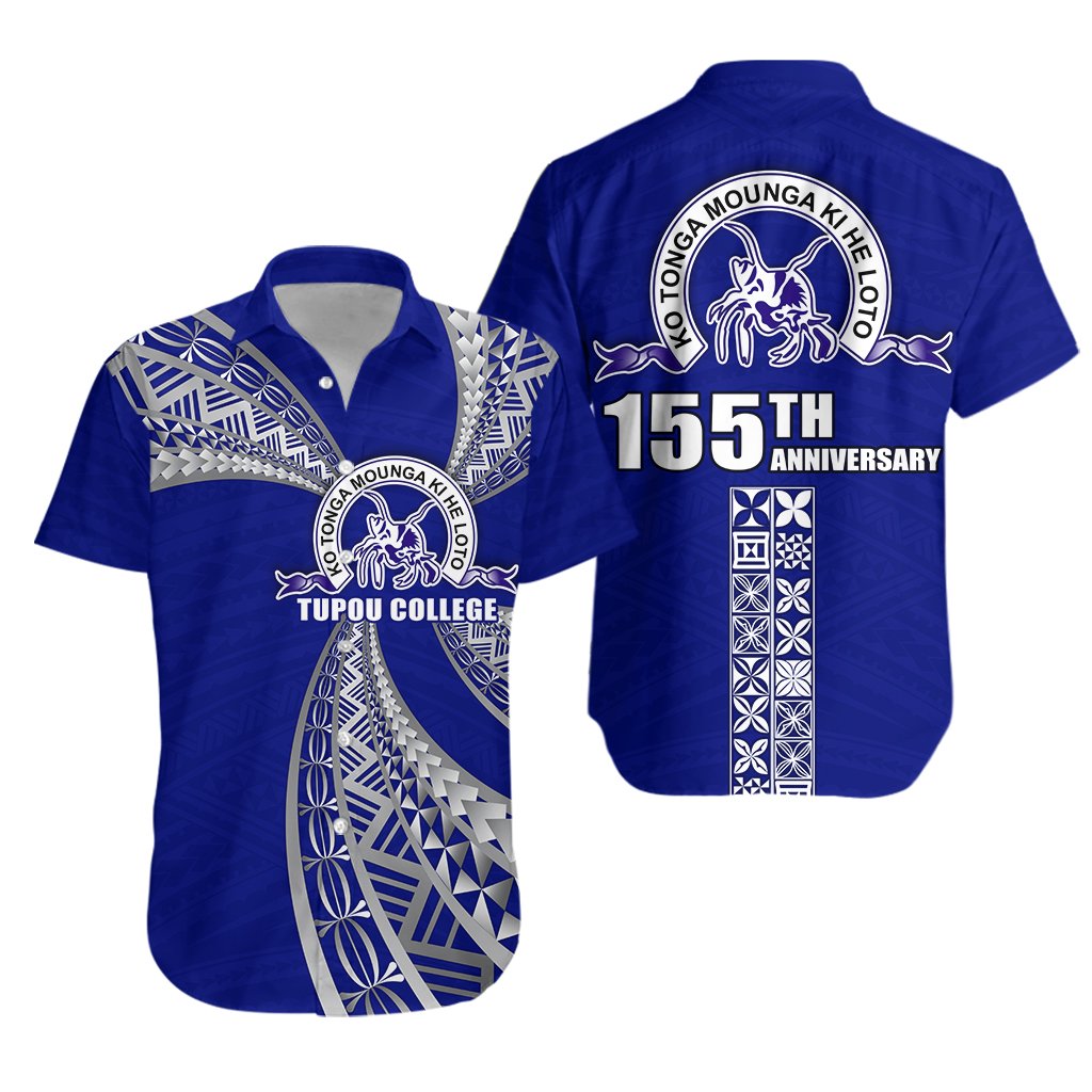 Tupou College Hawaiian Shirt Toloa Tonga