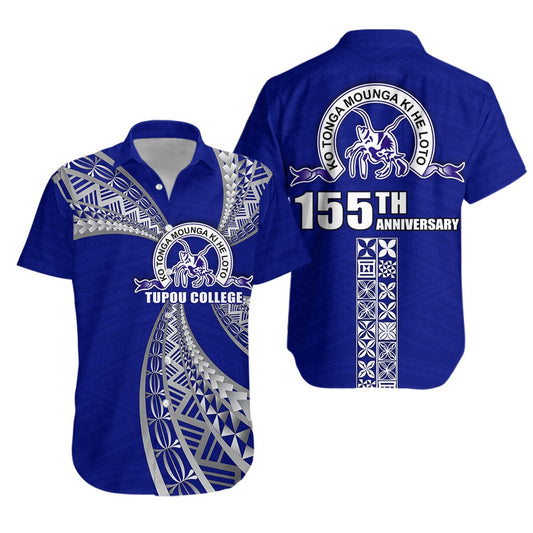 Tupou College Hawaiian Shirt Toloa Tonga