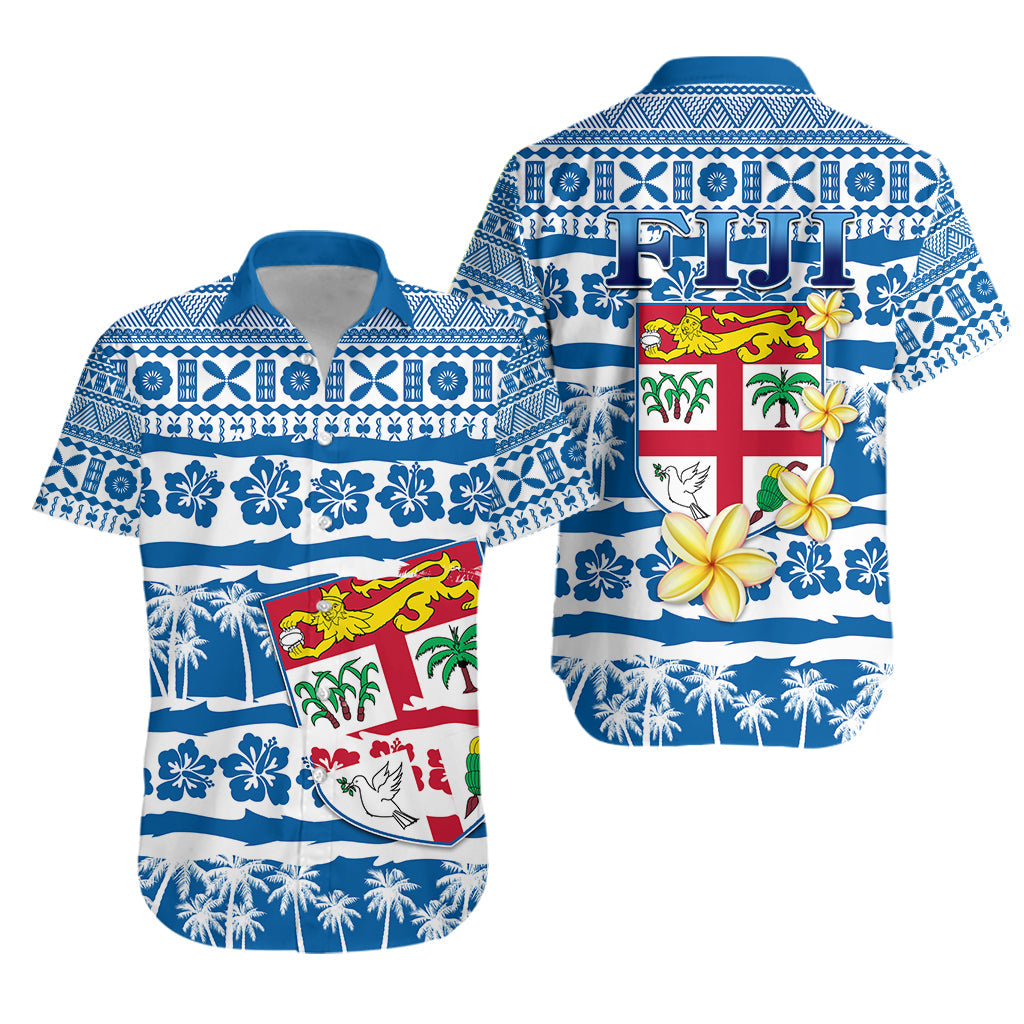 Fiji Polynesian Hawaiian Shirt Fijian Tapa Pattern