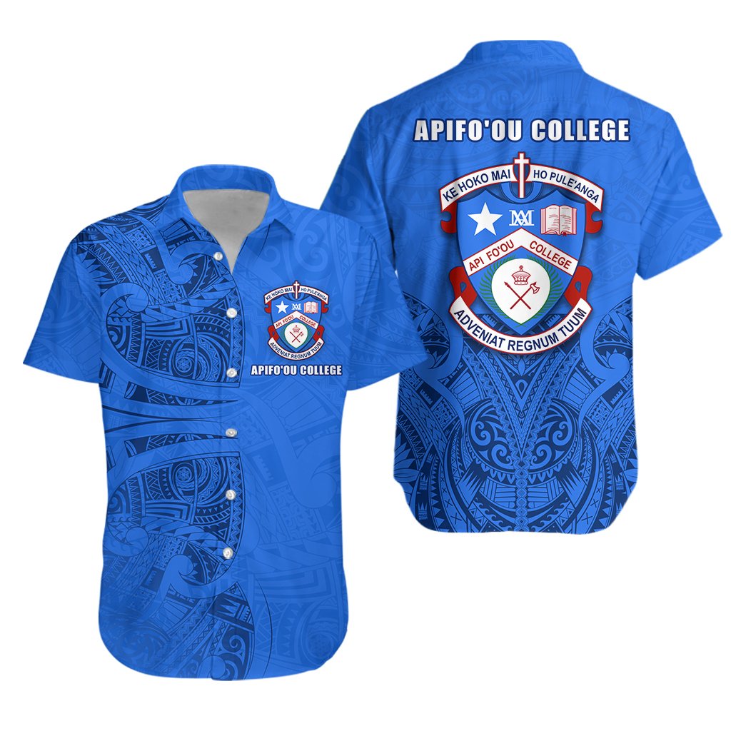 APIFO'OU COLLEGE Hawaiian Shirt Blue Sky