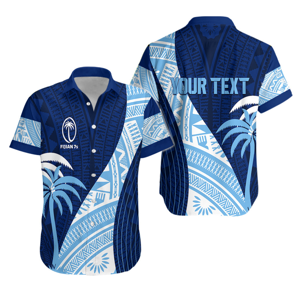 Personalised Fiji Sevens Hawaiian Shirt Kaiviti Kesakesa
