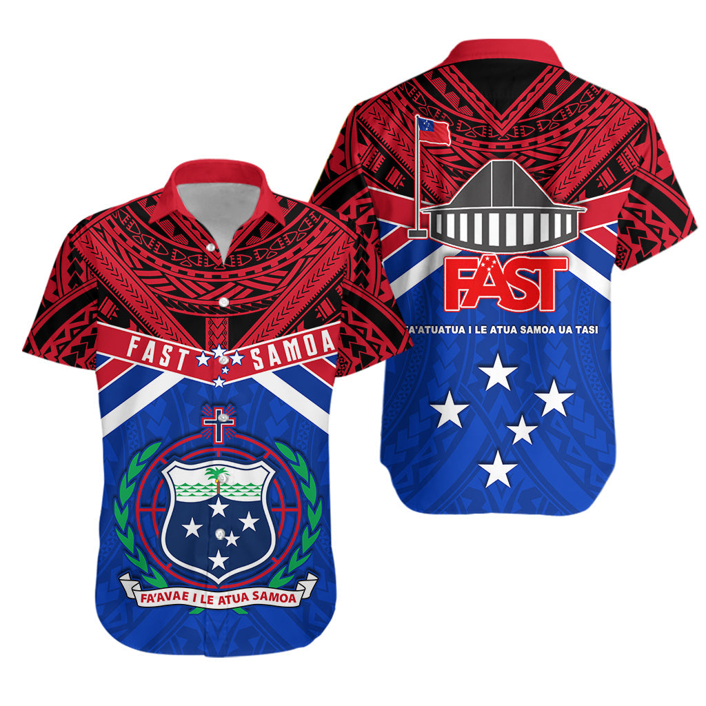 F.A.S.T Samoa Hawaiian Shirt Forever