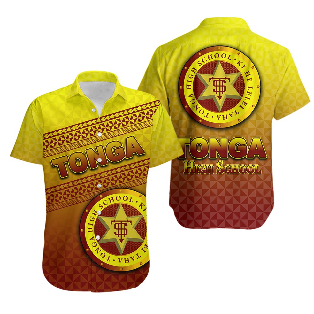 Tonga High School Hawaiian Shirt Simple Style