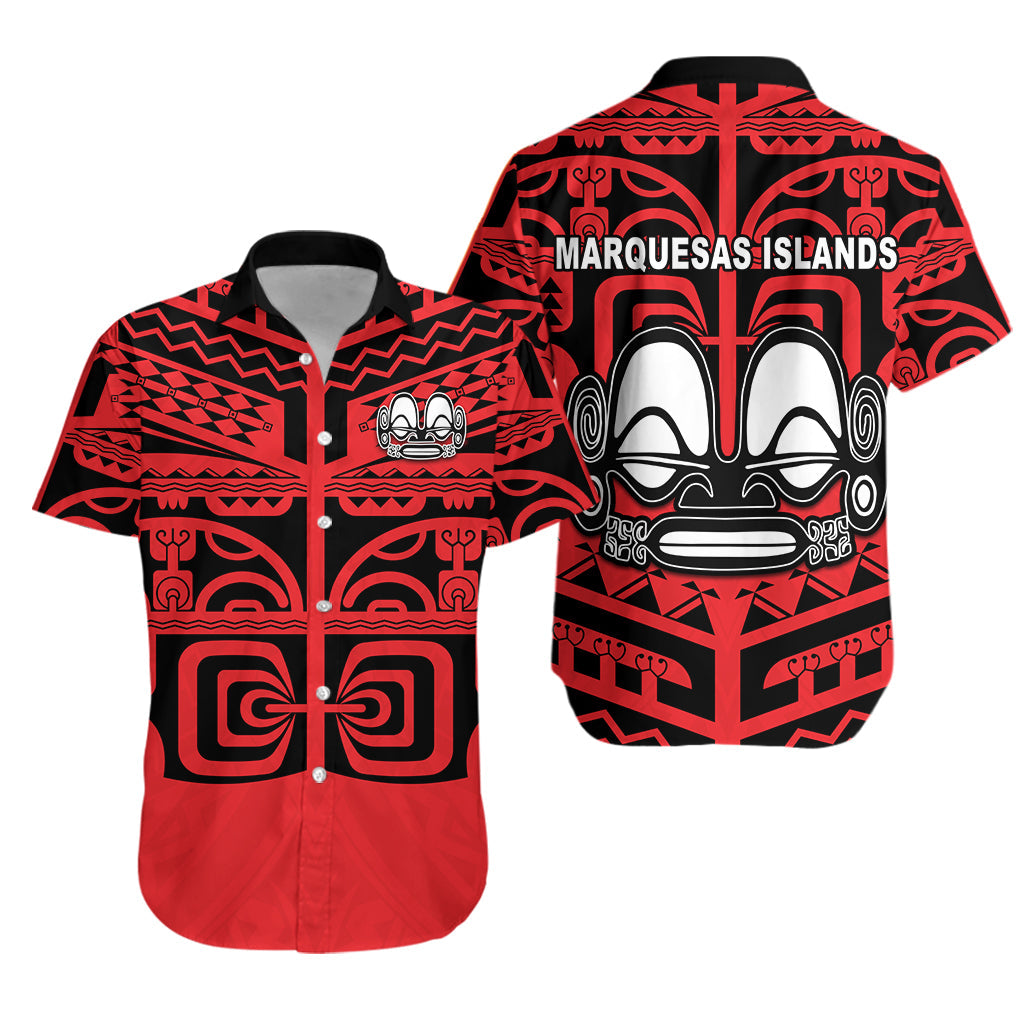 Marquesas Islands Hawaiian Shirt - Marquesas Tattoo